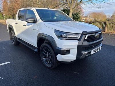 White Used 2021 Toyota HiLux Pickup | £29,995 (Fair price)