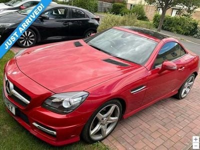 Red Used 2013 Mercedes SLK200 AMG Cabriolet | £9,250 (Good price)