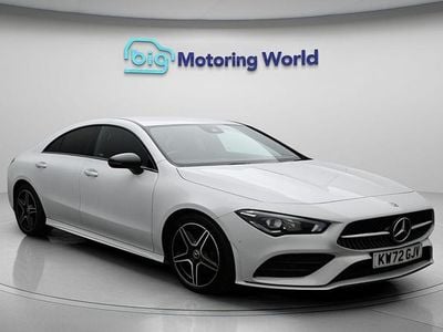 Used Mercedes CLA180 AMG line 136 HP (100 kW) 2022 White Sedan
