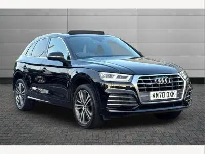 Used Audi Q5 S-Line 190 HP (139 kW) 2020 Black SUV