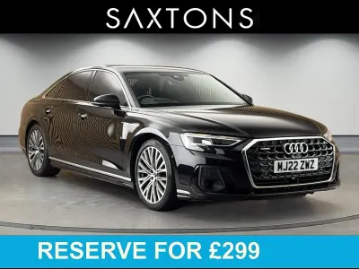 Used Audi A8 S-Line 340 HP (250 kW) 2022 Black Sedan
