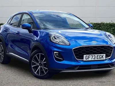 Used Ford Puma Titanium 125 HP (91 kW) 2023 Blue SUV