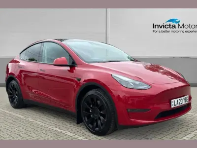 Used Tesla Model Y Long Range AWD 378 kW (514 HP) 2023 Ultra red SUV