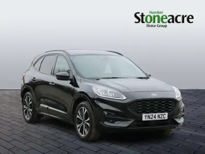 Second-hand Ford Kuga ST-Line X 225 CP (165 kW) 2024 Negru SUV