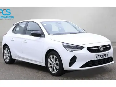 Used Vauxhall Corsa Design Edition 2023 Arctic white (solid paint) Hatchback