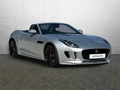 Used Jaguar F-Type Supercharged 340 HP (250 kW) 2017 Silver Cabriolet