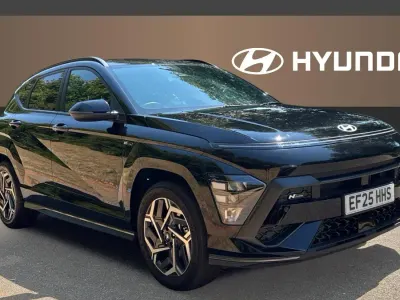 Used Hyundai Kona N Line 129 HP (94 kW) 2025 Black SUV