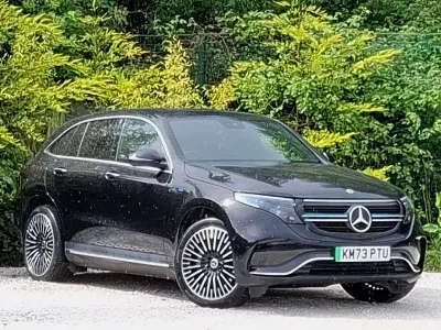 Used Mercedes EQC400 AMG Line Premium 300 kW (408 HP) 2023 Black SUV