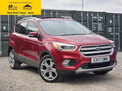 Second-hand Ford Kuga Titanium 180 CP (132 kW) 2017 Roșu SUV