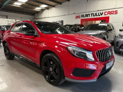 Used Mercedes GLA220 AMG line 177 HP (130 kW) 2016 Red SUV