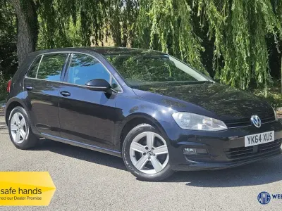 Used VW Golf VII Match 105 HP (77 kW) 2014 Black Hatchback