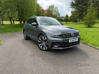 Używany VW Tiguan R-line 150 KM (110 kW) 2018 Szary SUV