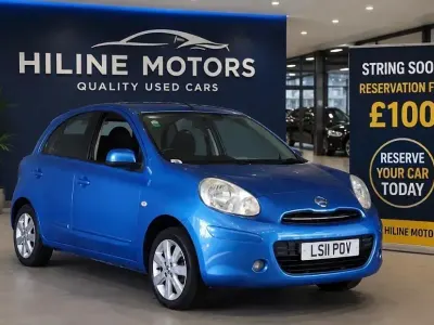 Usado Nissan Micra Acenta 80 CV (58 kW) 2011 Azul Utilitario