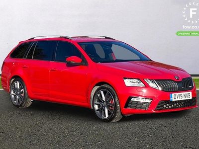 Red Used 2018 Skoda Octavia vRS Estate | £15,699 (Fair price)