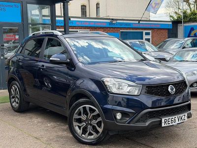 Used Ssangyong (KGM) Korando 178 HP (130 kW) 2016 Blue SUV