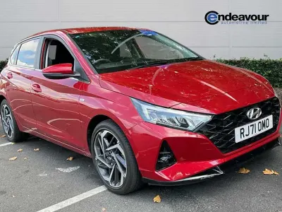 Used Hyundai i20 Premium 2022 Red Hatchback