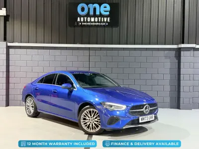 Usado Mercedes CLA200 Executive 163 HP (119 kW) 2024 Azul Coupé