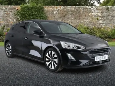 Used Ford Focus Zetec 100 HP (73 kW) 2019 Black Hatchback