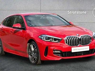 Used BMW 118 M Sport 134 HP (98 kW) 2023 Red Hatchback