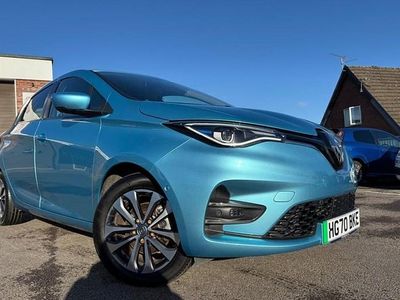 Used Renault Zoe GT-Line 100 kW (136 HP) 2020 Blue Hatchback