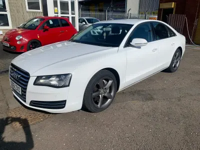 Begagnad Audi A8 Advanced 2011 Vit Sedan