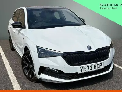 Used Skoda Scala Monte Carlo 81 HP (59 kW) 2023 White Hatchback