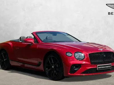 Used Bentley Continental 635 HP (467 kW) 2019 Red Cabriolet
