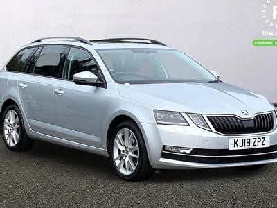Second-hand Skoda Octavia SE L 150 CP (110 kW) 2019 Argintiu Break