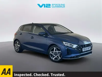 Used Hyundai i20 Premium 100 HP (73 kW) 2025 Blue Hatchback
