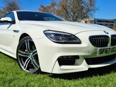Begagnad BMW 640 M Sport 2017 Vit Sportkupé