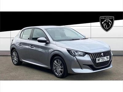 Used Peugeot 208 Active 102 HP (75 kW) 2020 Grey Hatchback