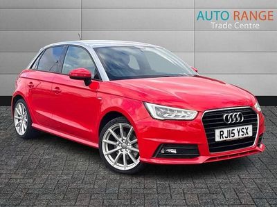 Used Audi A1 Sportback S-Line 116 HP (85 kW) 2015 Red Hatchback