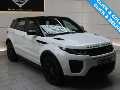Used Land Rover Range Rover evoque HSE Dynamic 240 HP (176 kW) 2018 White SUV