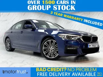 Used BMW 530e M Sport 2019 Blue Sedan
