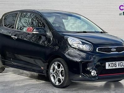 Used Kia Picanto 84 HP (61 kW) 2016 Black Hatchback