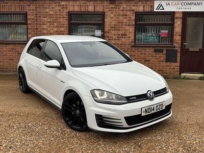 White Used 2014 VW Golf VII GTD Hatchback | £12,300 (Expensive)