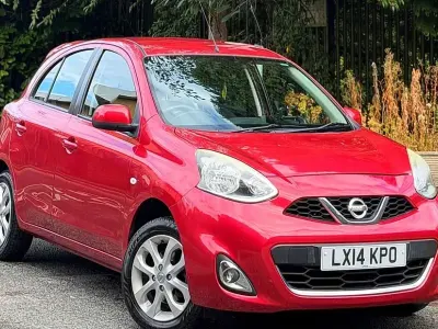 Used Nissan Micra Acenta 78 HP (57 kW) 2014 Red Hatchback