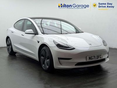 Used Tesla Model 3 Long Range AWD 366 kW (498 HP) 2021 White Sedan