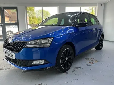 Used Skoda Fabia Monte Carlo 2019 Blue Hatchback