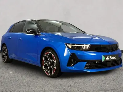 Used Vauxhall Astra GS Line 128 HP (94 kW) 2022 Blue Hatchback