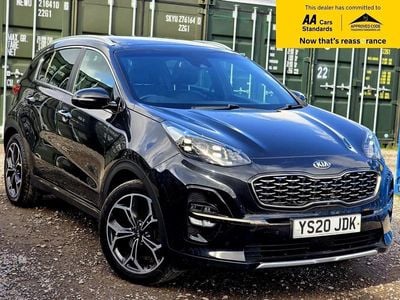 Used Kia Sportage GT-Line S 134 HP (98 kW) 2020 Black SUV