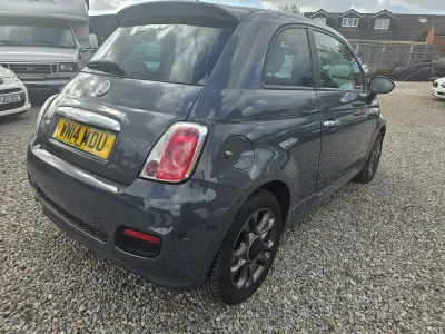 Used Fiat 500 S 69 HP (50 kW) 2014 Grey Hatchback