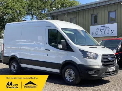 Used Ford Transit 105 HP (77 kW) 2020 White Van