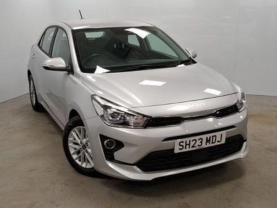Silver Used 2023 Kia Rio Hatchback | £13,798 (Fair price)