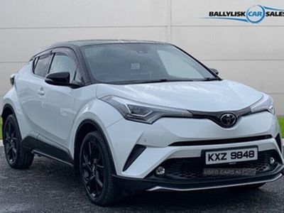 used Toyota C-HR DYNAMIC 1.2 IN WHITE WITH 40K