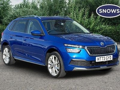 Used Skoda Kamiq SE L Executive 115 HP (84 kW) 2024 Blue SUV