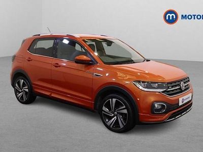 Used VW T-Cross R-line 116 HP (85 kW) 2019 Orange SUV