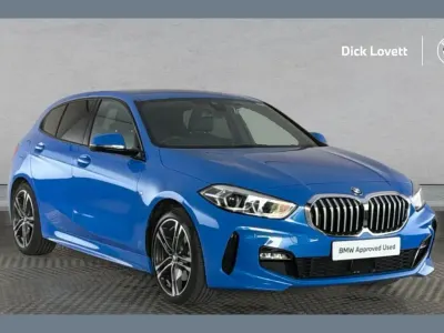 Used BMW 118 M Sport 134 HP (98 kW) 2024 Blue Hatchback