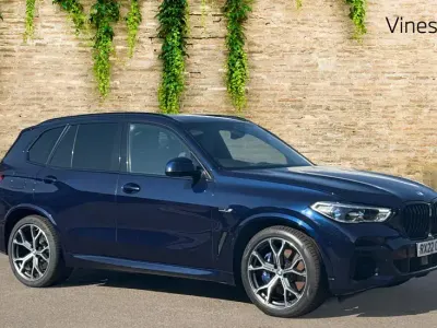 Used BMW X5 M Sport 394 HP (289 kW) 2022 Blue SUV