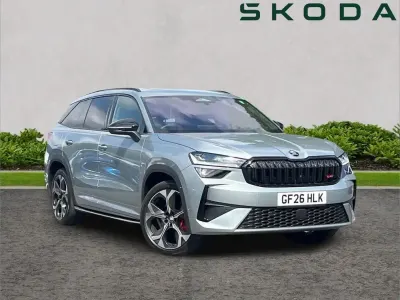 Used Skoda Kodiaq vRS 261 HP (191 kW) 2026 Silver SUV